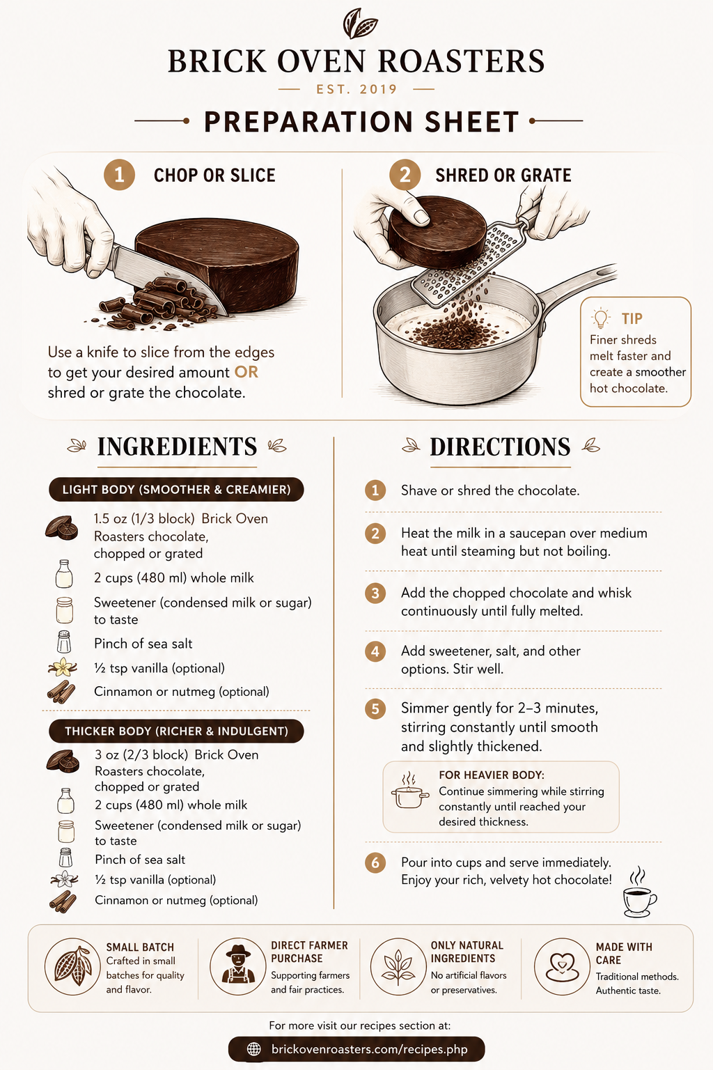 1 JAR - 75% Premium Jamaican  Hot Chocolate Blocks image 3